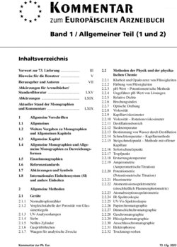 Inhaltsverzeichnis