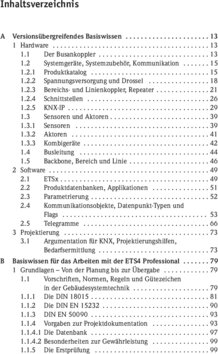 Inhaltsverzeichnis
