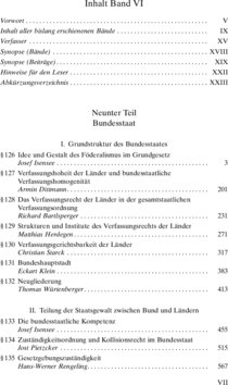 Inhaltsverzeichnis