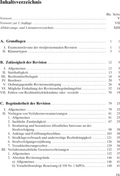 Inhaltsverzeichnis
