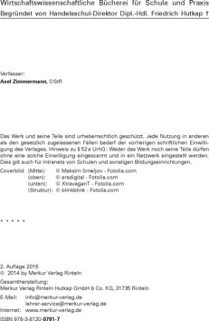 Inhaltsverzeichnis