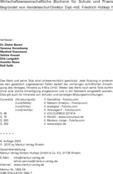 Inhaltsverzeichnis