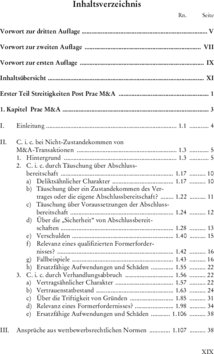 Inhaltsverzeichnis