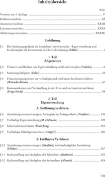Inhaltsverzeichnis