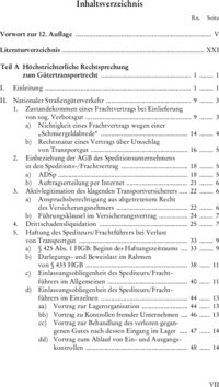 Inhaltsverzeichnis
