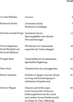 Inhaltsverzeichnis 1