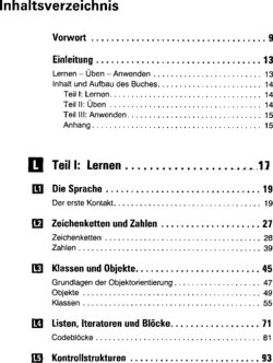 Inhaltsverzeichnis 1