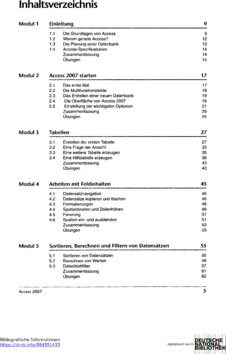 Inhaltsverzeichnis 1