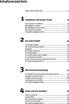 Inhaltsverzeichnis 1