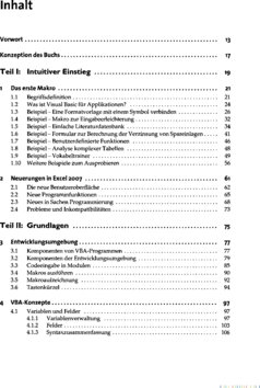 Inhaltsverzeichnis 1