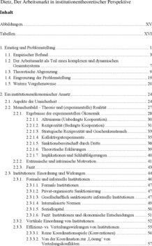Inhaltsverzeichnis