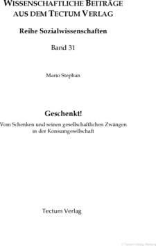 Inhaltsverzeichnis