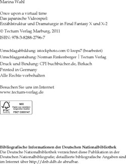 Inhaltsverzeichnis