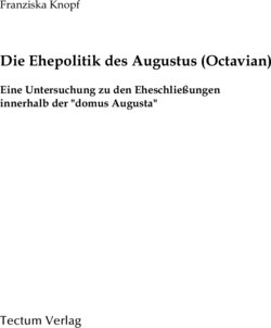Inhaltsverzeichnis