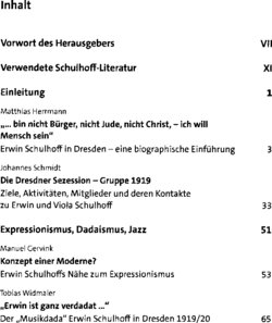 Inhaltsverzeichnis 1