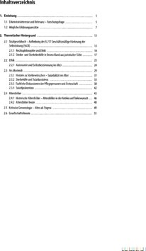Inhaltsverzeichnis 1