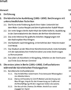 Inhaltsverzeichnis 1