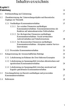 Inhaltsverzeichnis