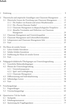 Inhaltsverzeichnis