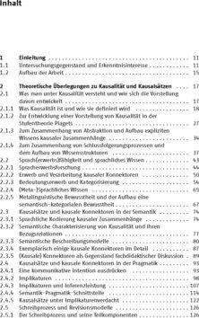 Inhaltsverzeichnis