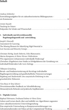 Inhaltsverzeichnis
