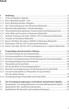 Inhaltsverzeichnis