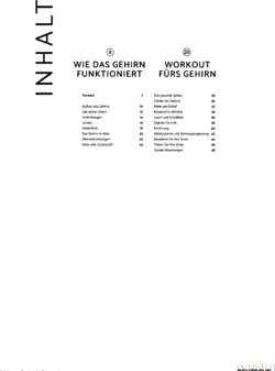 Inhaltsverzeichnis 1