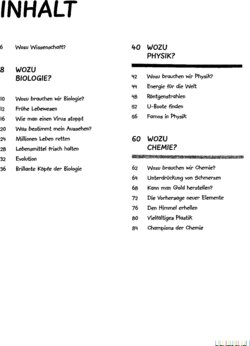 Inhaltsverzeichnis 1