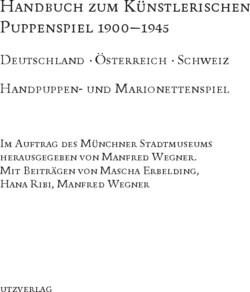 Inhaltsverzeichnis