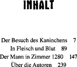 Inhaltsverzeichnis 1