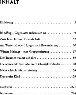 Inhaltsverzeichnis 1
