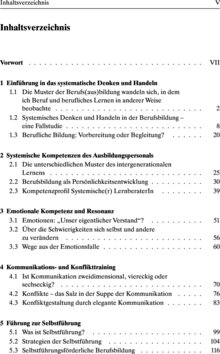 Inhaltsverzeichnis