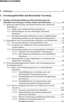 Inhaltsverzeichnis