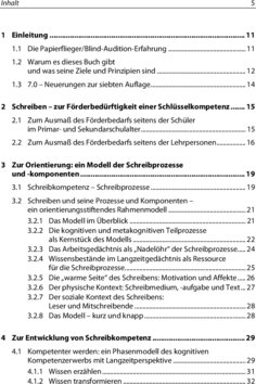 Inhaltsverzeichnis