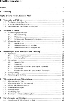 Inhaltsverzeichnis 1