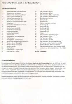 Inhaltsverzeichnis