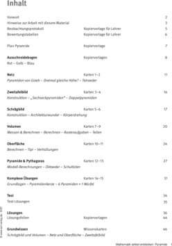 Inhaltsverzeichnis
