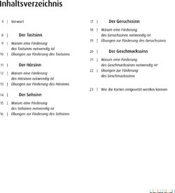 Inhaltsverzeichnis 1