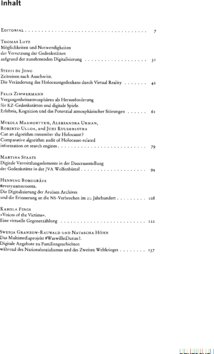 Inhaltsverzeichnis 1