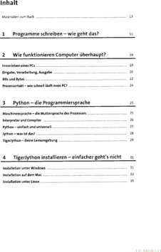Inhaltsverzeichnis 1