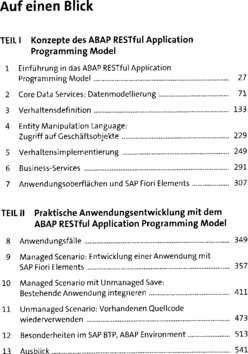 Inhaltsverzeichnis 1