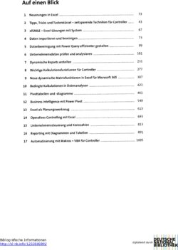 Inhaltsverzeichnis 1