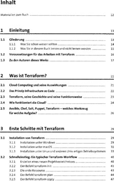 Inhaltsverzeichnis 1