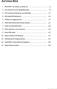 Inhaltsverzeichnis 1