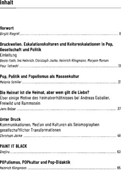 Inhaltsverzeichnis 1
