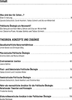 Inhaltsverzeichnis 1
