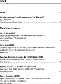 Inhaltsverzeichnis 1
