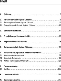 Inhaltsverzeichnis 1