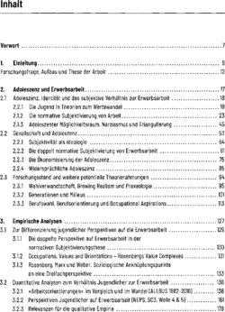 Inhaltsverzeichnis 1