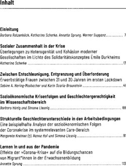 Inhaltsverzeichnis 1